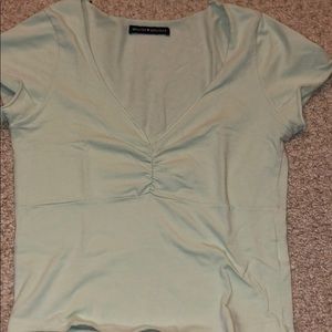 ❌SOLD❌ RARE brandy Melville light green gina top